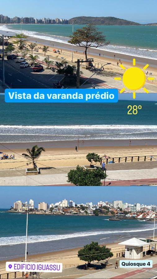 Suite Mar 210 - Economica E Compacta - Praia Do Morro - Predio Frente Mar Com Elevador, Atravessou A Avenida, Ja Esta Na Praia - Garagem - Internet Guarapari Exterior foto