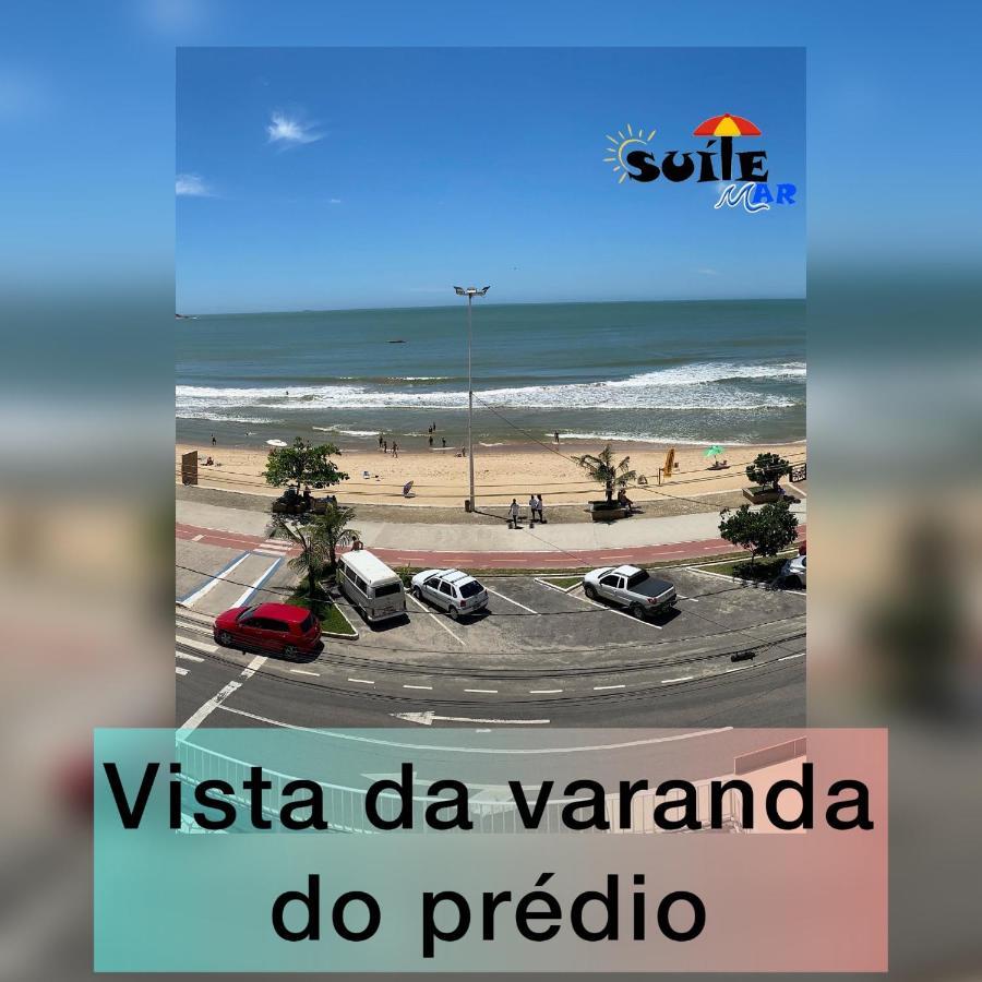 Suite Mar 210 - Economica E Compacta - Praia Do Morro - Predio Frente Mar Com Elevador, Atravessou A Avenida, Ja Esta Na Praia - Garagem - Internet Guarapari Exterior foto