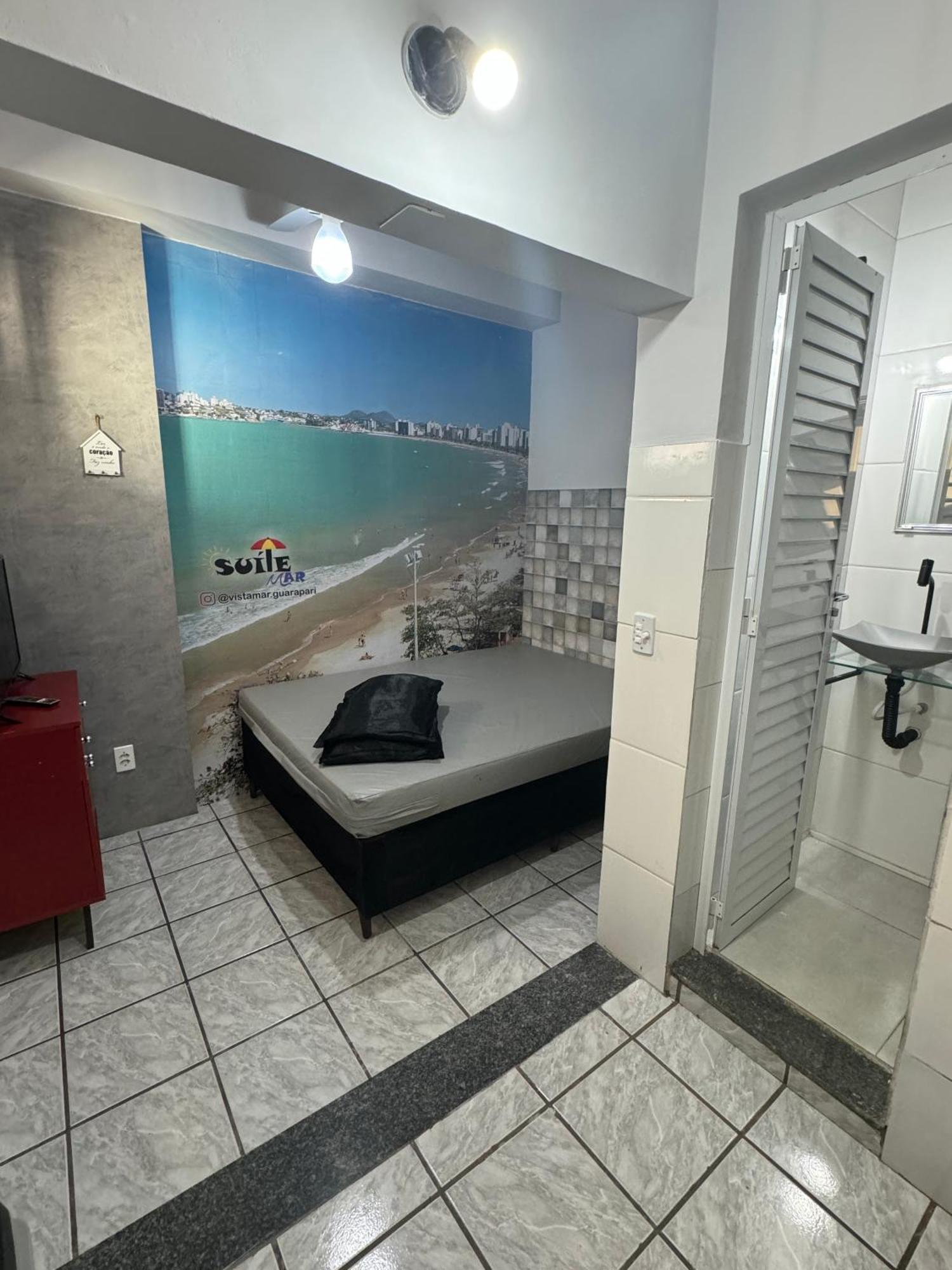 Suite Mar 210 - Economica E Compacta - Praia Do Morro - Predio Frente Mar Com Elevador, Atravessou A Avenida, Ja Esta Na Praia - Garagem - Internet Guarapari Exterior foto